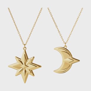 Georg Jensen 2024 kersthanger 2-delig Goudgeplateerd