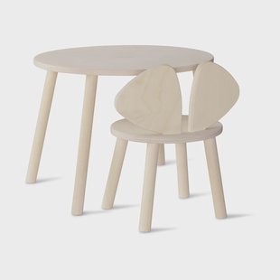 Nofred Mouse set kinderstoel tafel Berken Nofred Mouse set kinderstoel + tafel Berken