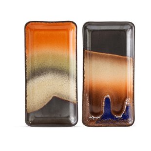 HKliving 70's dienblad klein 2-pack Twenty four hours