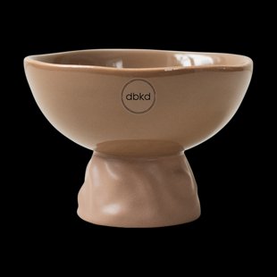 DBKD Base Irregular pot S Ø12 cm Nougat