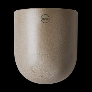 DBKD Cut wandpot beige Large 17 cm