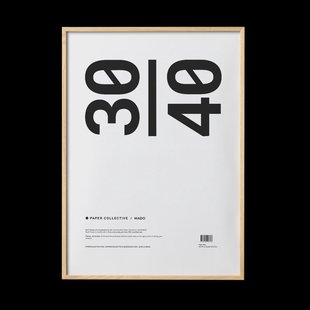 Paper Collective Paper Collective lijst plexiglas-essenhout 30x40 cm