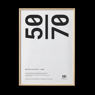 Paper Collective Paper Collective lijst plexiglas-essenhout 50x70 cm