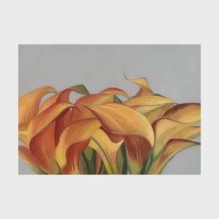 Paper Collective Yellow Flowers poster 30x40 cm