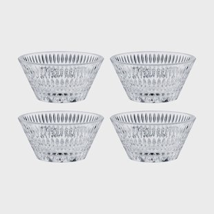 Nachtmann Ethno schaal Ø11 cm 4-pack Clear