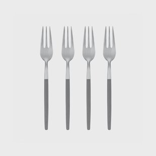 blomus Maxime dessertvork 4-pack Sharkskin