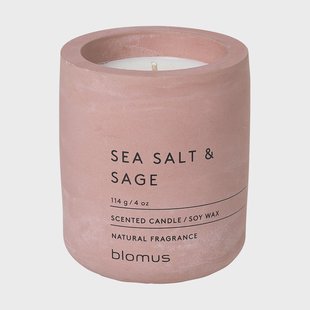 blomus Fraga geurkaars 24 uur Sea salt & Sage-Withered Rose