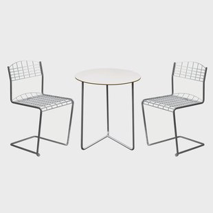 Grythyttan Stålmöbler High Tech eettafelset - Ø60 cm