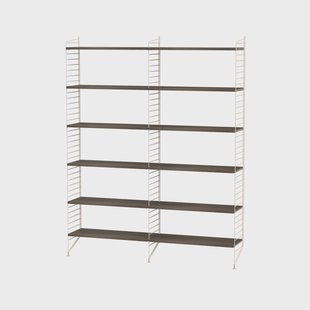 String String woonkamer walnoot & beige - Combinatie A