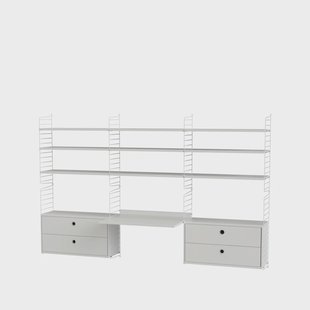 String String kantoor wit - Combinatie F