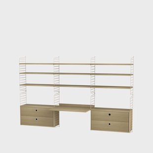 String String kantoor eik & beige - Combinatie F