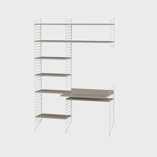 String String kantoor beige & wit - Combinatie G