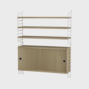 String String woonkamer eik & wit - Combinatie I