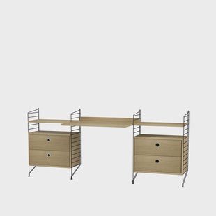 String String kantoor eik & zwart - Combinatie C