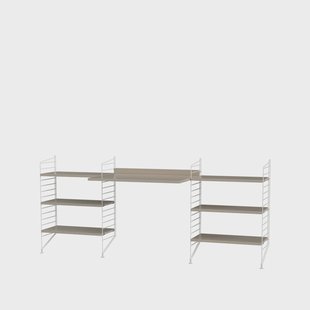 String String kantoor beige & wit - Combinatie D