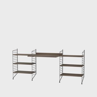 String String kantoor walnoot & zwart - Combinatie D