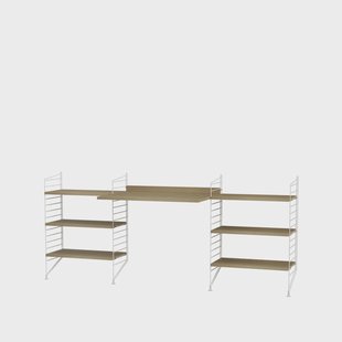 String String kantoor eik & wit - Combinatie D