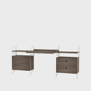 String String kantoor walnoot & beige - Combinatie C