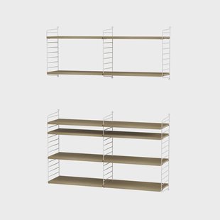 String String woonkamer eik & wit - Combinatie N