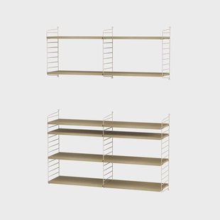 String String woonkamer eik & beige - Combinatie N