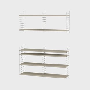 String String woonkamer essenhout & wit - Combinatie N