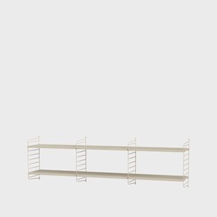 String String woonkamer essenhout & beige - Combinatie O