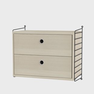 String String slaapkamer essenhout & zwart - Combinatie A