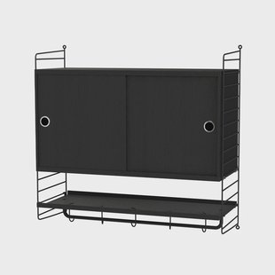 String String slaapkamer zwart - Combinatie F