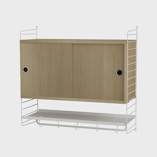 String String slaapkamer eik & wit - Combinatie F