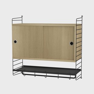 String String slaapkamer eik & zwart - Combinatie F