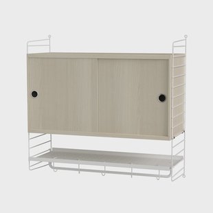 String String slaapkamer essenhout & wit - Combinatie F