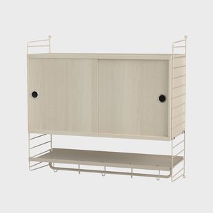 String String slaapkamer essenhout & beige - Combinatie F