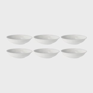 Rörstrand Swedish Grace diep bord Ø 19 cm, 6-pack snow (wit) Swedish Grace diep bord Ø 19 cm, 6-pack snow (wit)