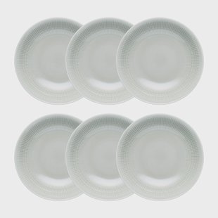 Rörstrand Swedish Grace diep bord 6-pack Dimma (grijs) Swedish Grace diep bord 6-pack Dimma (grijs)