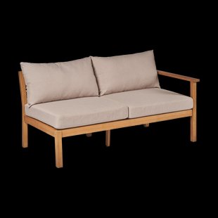 1898 Stockaryd bankmodule 2-zits rechts teak/beige