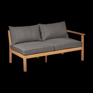 1898 Stockaryd bankmodule 2-zits rechts teak/dark grey