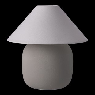 Scandi Living Boulder tafellamp 29 cm grey-white