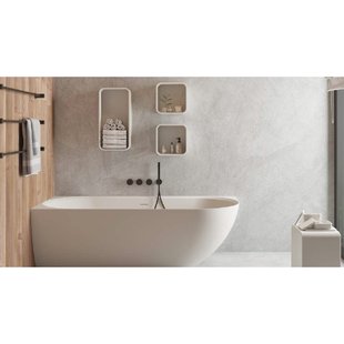 Hoekbad Ideavit SolidNova-CL 180x80x56 cm Links Mat Wit Hoekbad Ideavit SolidNova-CL 180x80x56 cm Links Mat Wit