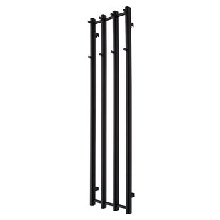 Designradiator TVS Vino 4 Zwart 140 x 35 cm