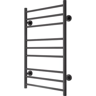 Elektrische Radiator TVS ELDO 9 L Mat Zwart met Timer 86x53 cm