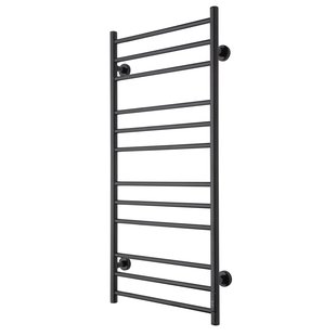 Elektrische Radiator TVS ELDO 12 L Mat Zwart met Timer 116x53 cm