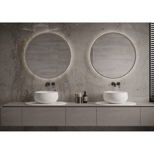Spiegel Martens & Meijer Tyrus 60 Cm Met Indirecte Verlichting En Spiegelverwarming Geborsteld Gunmetal Spiegel Martens & Meijer Tyrus 60 Cm Met Indirecte Verlichting En Spiegelverwarming Geborsteld Gunmetal