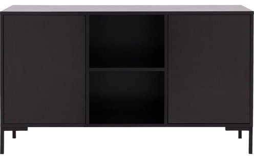 Goossens Basic Dressoir Madrid, 2 deuren met 2 open vakken