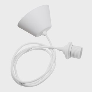 Watt & Veke Watt & Veke plafondkabelset textiel wit