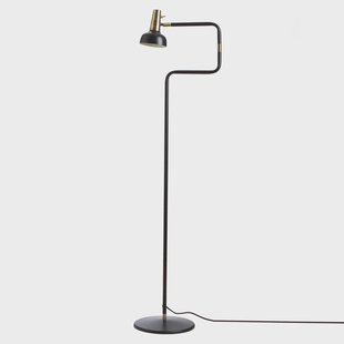 CO Bankeryd Ray vloerlamp zwart-messing