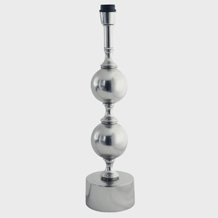 Watt & Veke Deborah lampenvoet mat zilver Groot