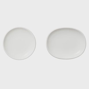 Iittala Raami bord 2-delig Wit