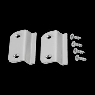 String String muurbeugel reserveonderdeel 2-pack incl schroeven Zilver