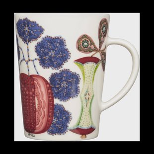 Iittala Taika Sato mok 30 cl Wit-multi