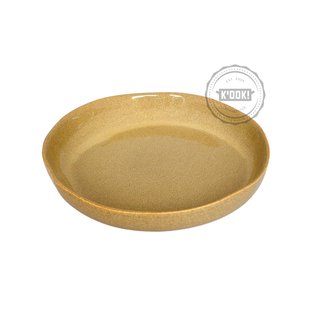 Gresnovo - bord Organica Café Olé - handgemaakt in Portugal - 18 cm